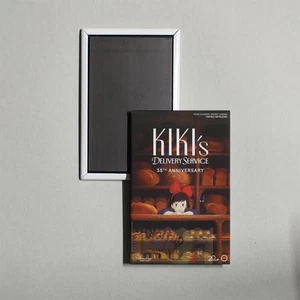 Kiki's Delivery Service 35th Anniversary Mini Movie Poster Fridge Locker Magnet - Bild 1 von 2