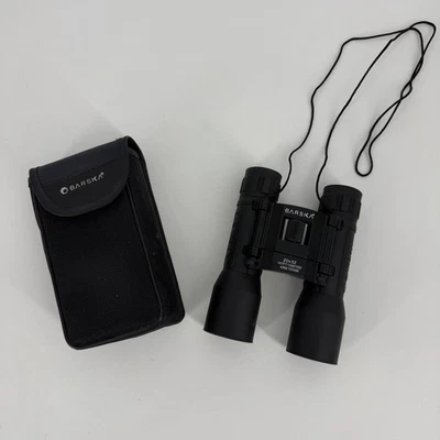 Barska AB10209 20x32 49m/1000m 147FT/1000YDS Lucid View Field Binoculars & Case - Image 1 of 4