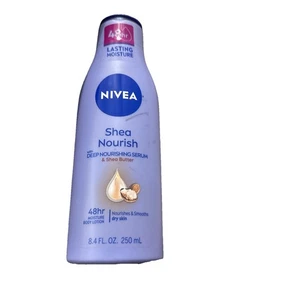 NIVEA Bodylotion Sheabutter pflegendes Serum je 8,4 Unzen T23 - Bild 1 von 2