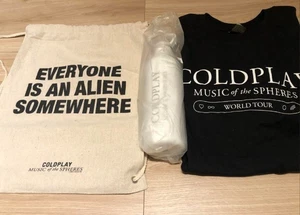 COLDPLAY Music of Spheres JAPAN LIVE Limited VIP Goods Drawstring Bag etc New - Picture 1 of 5