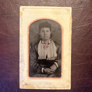 Fotografía tipo tinte alrededor de 1850 sin nombre Birmingham AL Holcomb Cummings - Imagen 1 de 4