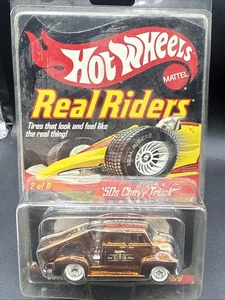 2006 Hot Wheels REAL RIDERS 50S CHEVY TRUCK copper VERY NICE 00458/11000 - Picture 1 of 4