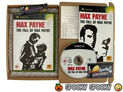 Max Payne 2 The Fall of Max Payne XBOX - UK PAL VGC CIB with Receipt - Tracked - Image 1 of 4