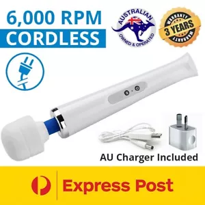 Magic Wand Cordless Massager Rechargeable Premium 6000 RPM for HITACHI Lovers - Picture 1 of 8