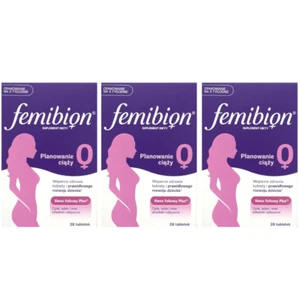 (3211,90€/1kg) Femibion 0 Babyplanung 3x28 Tab. für 12 Wochen Folsäure Schwanger - Bild 1 von 2