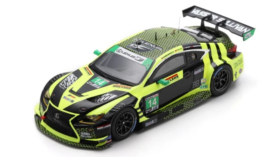 LEXUS RC F N.14 24 H DAYTONA 2021 TELITZ-GAVIN-KIRKWOOD-HAWKSWORTH 1:43 - Immagine 1 di 1