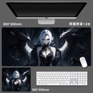 Genshin Impact Arlecchino Cosplay Desktop Mouse Pad Computer Mat Cartoon #01 - Picture 1 of 3
