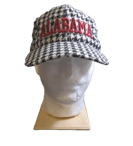 Alabama Crimson Tide Houndstooth Mens Baseball Hat - Picture 1 of 5
