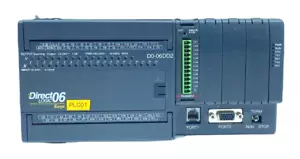 KOYO AUTOMATION DIRECT LOGIC D0-06DD2 PLC W/ F0-04DAH-2 ANALOG OUTPUT MODULE - Picture 1 of 13