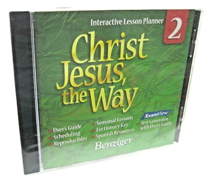 Benziger Grade 2 Christ Jesus The Way Interactive Lesson Planner CD-ROM (2002) - Image 1 of 2