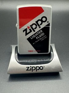 Zippo Antique Oil Fuel Fluid Tin Can Design 1983-1994 ZIPPO 2002 MIB Rare - Picture 1 of 5