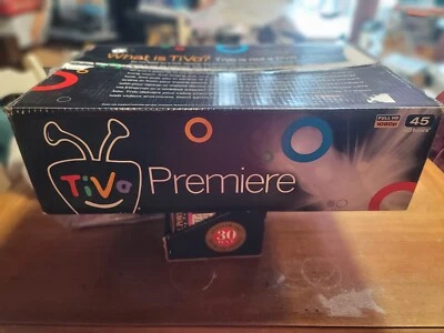 TiVo Premiere Series4 Receiver TCD746320 & Remote Used 1080p 45 Hours 1080i HD - Image 1 of 4