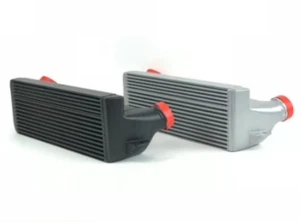 CSF Stepped Core Bar Plate Intercooler Black Fits 08-10 135i 07-10 335i E90 E92 - Picture 1 of 10