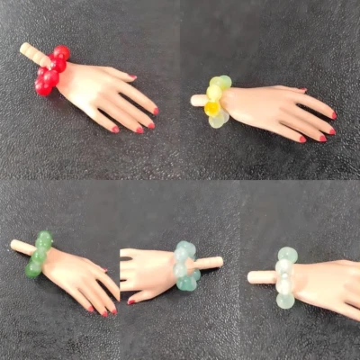 1/6 Scale Female Jade Beads Bracelet Model For 12 ”ph Tbl Action Figure Body - Image 1 of 4