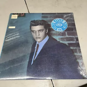 ELVIS PRESLEY Reconsider Baby 1985 BLUE VINYL RCA USA new/sealed - Foto 1 di 2