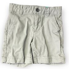 Old Navy Khaki Shorts Boy's Size 5 Beige Pockets Casual School Chino Uniform Zip