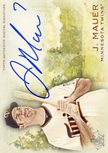 [DIGITAL CARD] Topps Bunt - Joe Mauer - Allen & Ginter - Signature - Picture 1 of 1