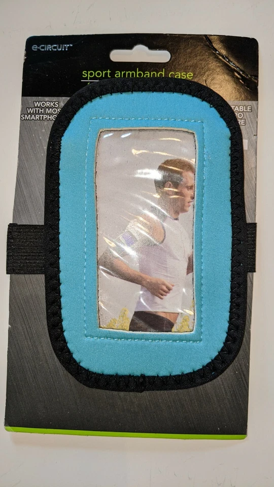 Sport Armband Cell Phone Case Adjustable Brand New Green E-CIRCUIT V28 - Image 1 of 1