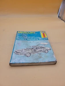 1979-1980 HAYNES MERCURY CAPRI WORKSHOP SERVICE REPAIR MAINTENANCE GUIDE MANUAL - Picture 1 of 7