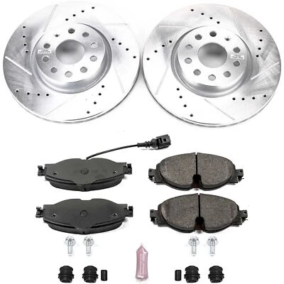 PowerStop Disc Brake Kit Front - Fits Audi A3 2015-2020, Audi A3 Quattro 2015-20 - Изображение 1 из 4
