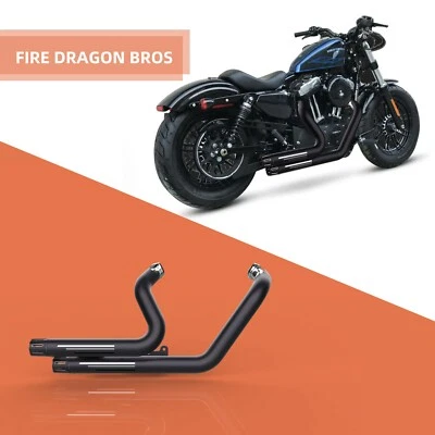 FDB CA STOCK MUFFLER EXHAUST FIT for HD 2014 2022 Sportster IRON XL1200 N 48 M2 - Image 1 of 4