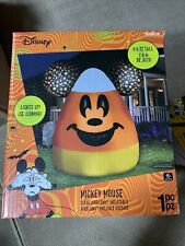 Disney Halloween Mickey Mouse Candy Corn 9.5 FT Inflatable Light Up