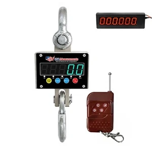 Outdoor Safe Stainless Steel 1,000 lb Crane Scale Digital Display 3" Scoreboard - Picture 1 of 7