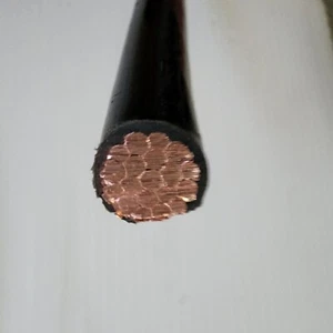 20 ft 3/0 AWG Southwire THHN THWN-2 Stranded Copper Building Wire 600V Black - Picture 1 of 2