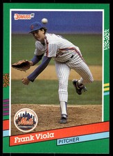 1991 Donruss Frank Viola New York Mets #529