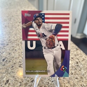 Cardinals Nolan Arenado 2023 Topps Series 2 World Baseball Classic #WBC-4