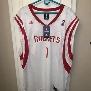 BRAND NEW! MENS 2XL TRACY MCGRADY ROCKETS ADIDAS SWINGMAN JERSEY STITCHED SEWN - Picture 1 of 14