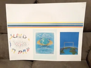 SIGNIERT UND UNGESCHNITTEN 3 WFUNA GRAFIKEN - OLE HAMANN, JESSIE, OONARK, - Bild 1 von 4