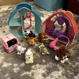Fisher-Price Little People Sonya Lee & Her Pet Salon Playset - Picture 1 of 7