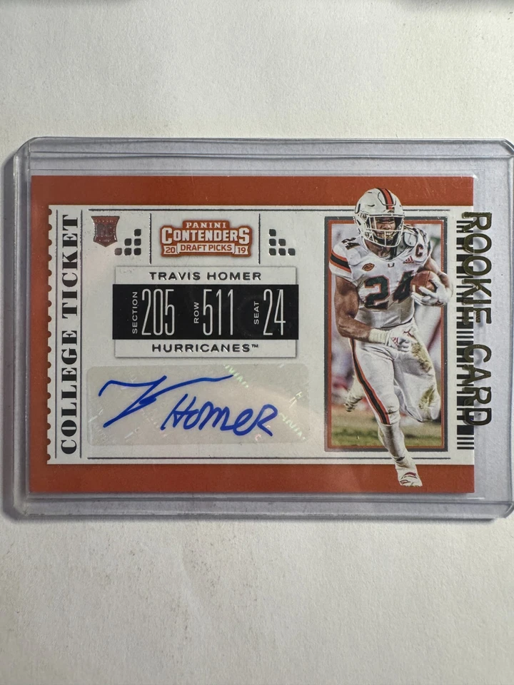K270,565 - 2019 Panini Contenders Draft Picks #276 Travis Homer Auto RC - Image 1 of 1