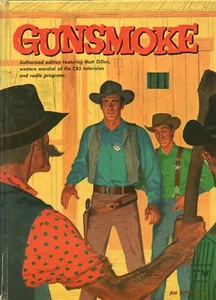 GUNSMOKE By ROBERT TURNER Whitman HC 1958 featuring Matt Dillon, western marshal - Picture 1 of 2