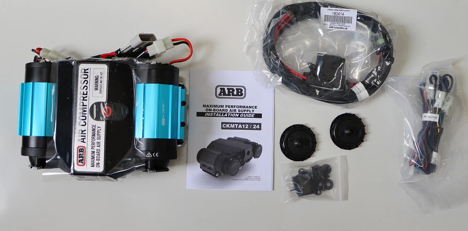 Compresor de aire doble grande de 12 voltios de alto rendimiento integrado ARB CKMTA12 Foto 1 de 4