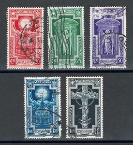 Italy 1933 Order of the Holy of Jerusalem Full Used Set - Picture 1 of 2