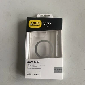 OtterBox Vue+ iPhone 15 Pro Max Ultra Delgado - Transparente - Serie para MagSafe 77-93087 - Imagen 1 de 2