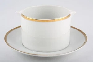 Thomas - Medaillon Thick Gold Band - Sauce Boat and Stand Fixed - 66492G - Picture 1 of 1