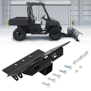 Brand New Front Lower Steel Plow Mount For Polaris Ranger 2009-2025 UTV -Black - Picture 1 of 24