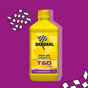 Bardahl T&D/80W90 Olio/cambio trasmissione differenziale auto moto 1 Litro - Foto 1 di 3