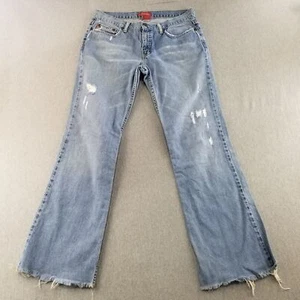 Aéropostale Jeans Size 5/6 Light Wash Vintage 100% Cotton Pocket Detail Cute - Picture 1 of 9