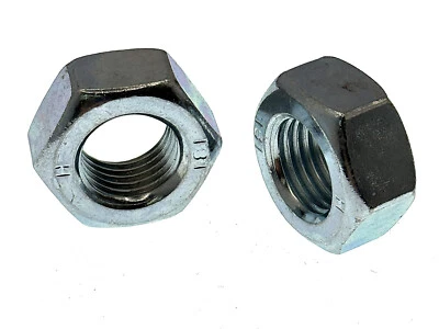 M14 x 1,5 Sechskantmuttern ( 2 Stück ) verzinkt Muttern FEINGEWINDE DIN 934 - Bild 1 von 2