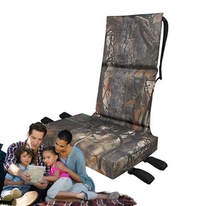 Outdoor Seat Cushions Lightweight Padded Hunting Cushion With Back - Picture 1 of 10