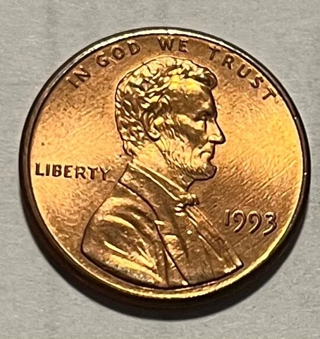 1993 Lincoln Cent Cover