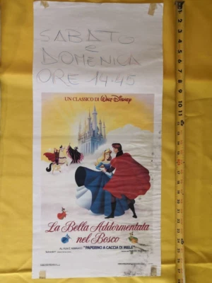 Póster de la película Sleeping Beauty in the Woods 1959 Walt Disney italiano vintage F15-9 Foto 1 de 3