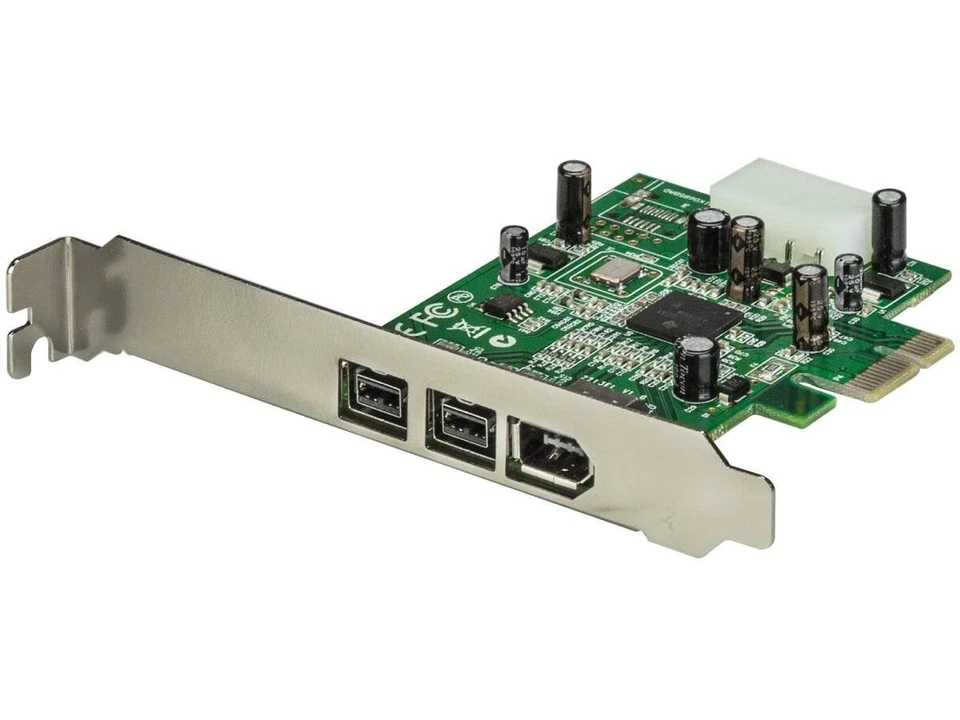STARTECH PEX1394B3 3-Port 2b 1a 1394 PCI Express FireWire Card Adapter - Image 1 of 1