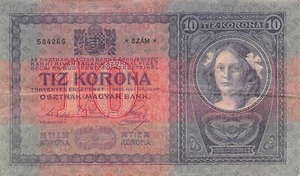 Austria Hungary Empire  10  Kronen  2.2.1904 Series 2998 Circulated Banknote G18 - Picture 1 of 2