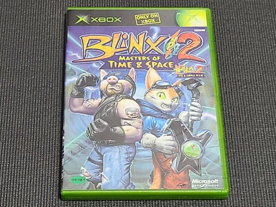 Microsoft XBOX Blinx 2 Masters of Time & Space Retro Game Korean Version for MS - Image 1 of 4