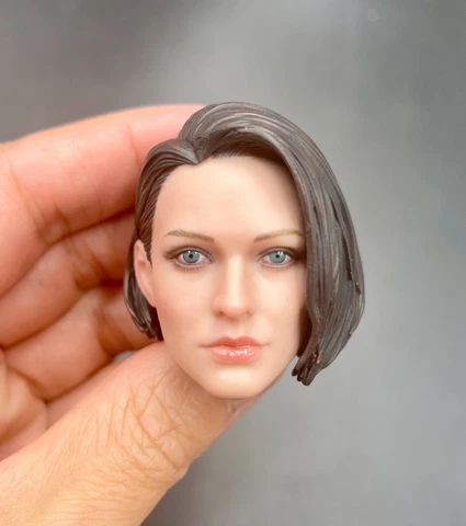1/6 scale Female Head Sculpt Jill short hair Y30 for 12'' Action Figure Doll Cover